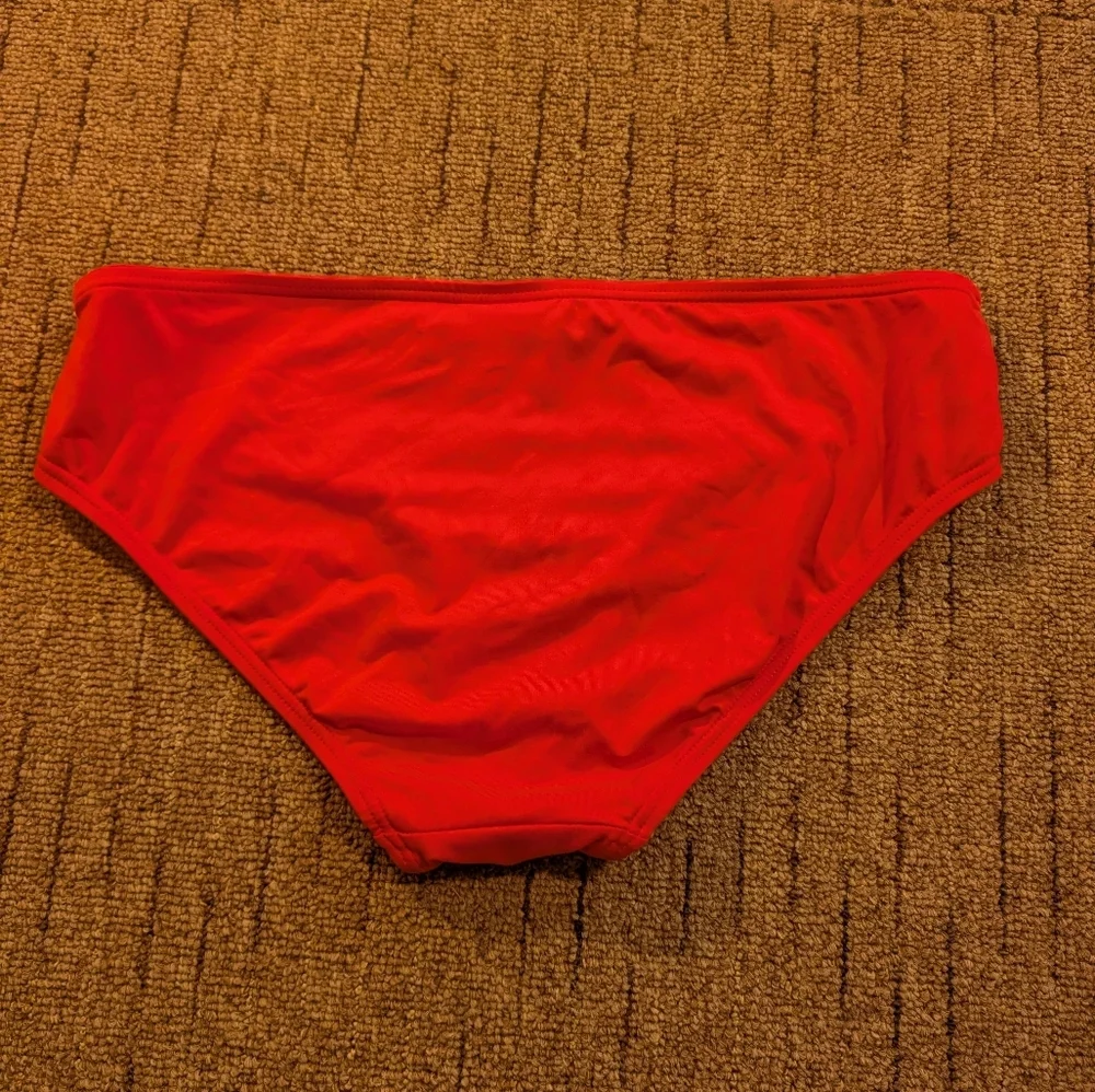 Kate Spade Bright Coral Bikini Bottom Size M